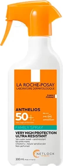 Spray për mbrojtje nga dielli La Roche-Posay Anthelios Family Spf50+, 300ml