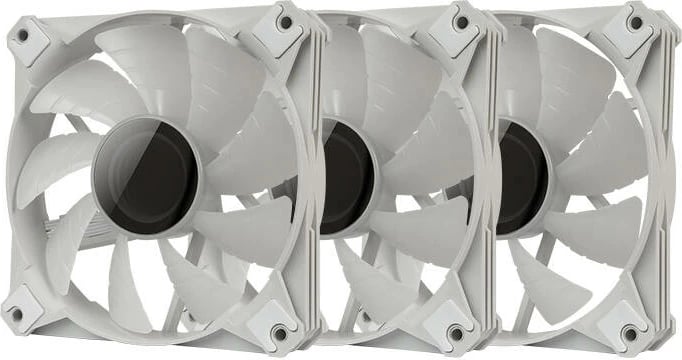 Set ventilatorë kompjuteri Darkflash Infinty 8 PWM A-RGB 3 copë, 120x120mm, i bardhë