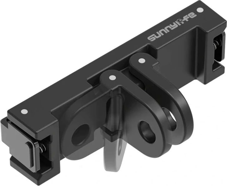 Mbajtëse e shpejtë Sunnylife 1/4'' për Insta360 GO 3 / GO 3S, e zezë