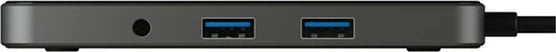 DockingStation RaidSonic ICY BOX IB-DK4050-CPD, USB 3.2 Gen 1 Type-C, 100 W, 10,100,1000 Mbit/s, Anthracite