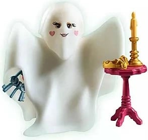 Set lodrash Playmobil Princess Magic 71851, figurë princeshë me kostum fantazme që ndriçon, 10 pjesë