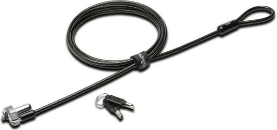 Kensington N17 kyç laptopi, 1.83 m, karbon çelik, zi, argjendtë