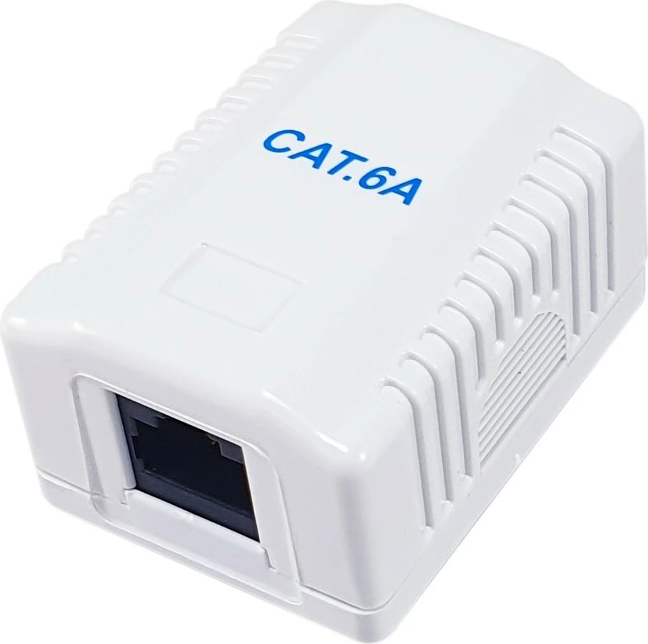 Prizë rrjeti EQUIP Cat6a, 1 portë RJ-45, e bardhë