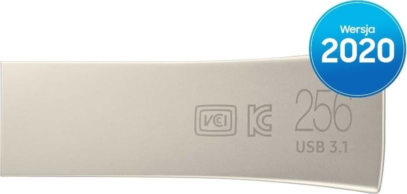 Pendrive Samsung BAR Plus 256 GB, USB 3.1, Silver