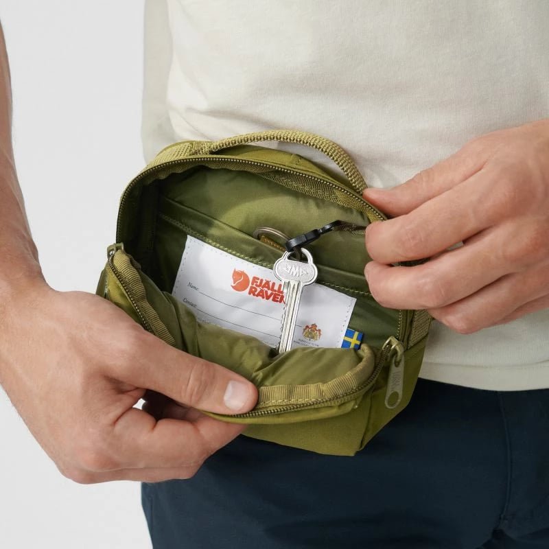 Çantë beli Fjällräven, jeshile