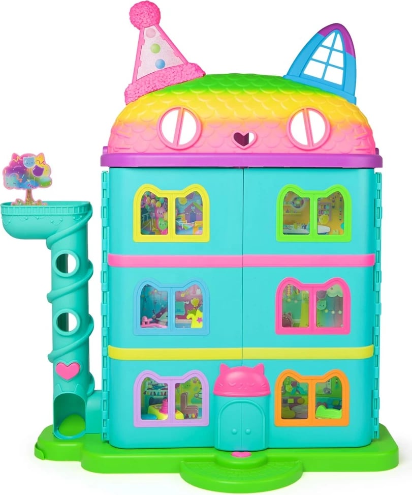 Shtëpi lodër SPIN MASTER Gabby's Dollhouse 6071380 me figurë dhe aksesorë, shumëngjyrëshe