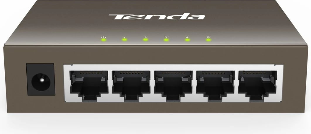 Switch Tenda TEG1005D, 5 porta, Gigabit Ethernet, Gri
