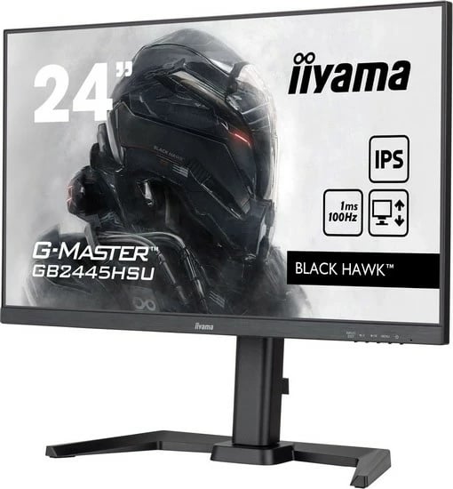 Monitor iiyama G-Master GB2445HSU-B2, 24 inch, IPS, Full HD, 1ms, 100Hz, i zi