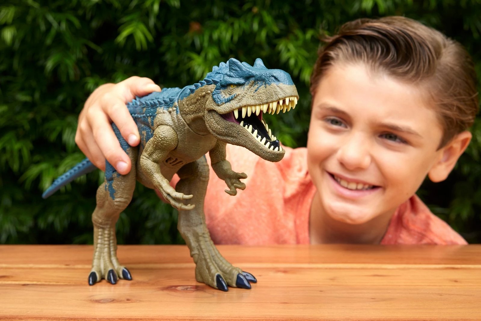 Figurë lodër MATTEL Jurassic World Allosaurus, Gri