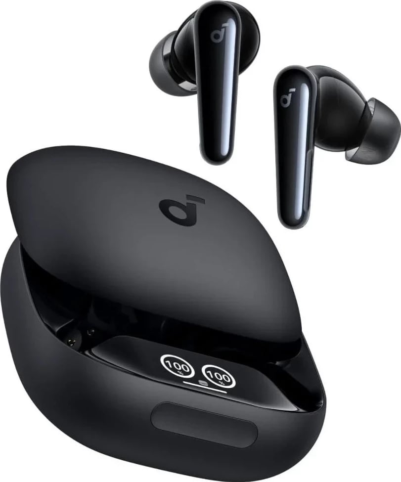 Kufje Anker Soundcore Liberty 4 Pro, True Wireless, ANC, të zeza