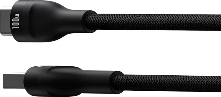 Kabllo Baseus Flash 2 USB A në USB C, 1 m, 100 W, E zezë