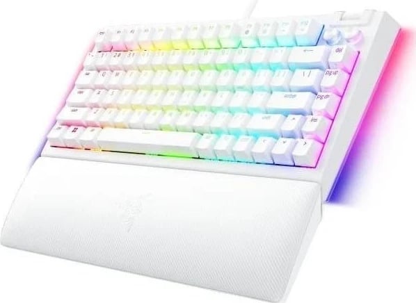 Tastierë Razer BlackWidow V4, 75%US, e bardhë