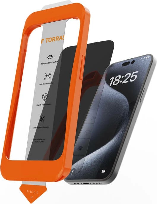 Xham i temperuar Torras Install Master për iPhone 16