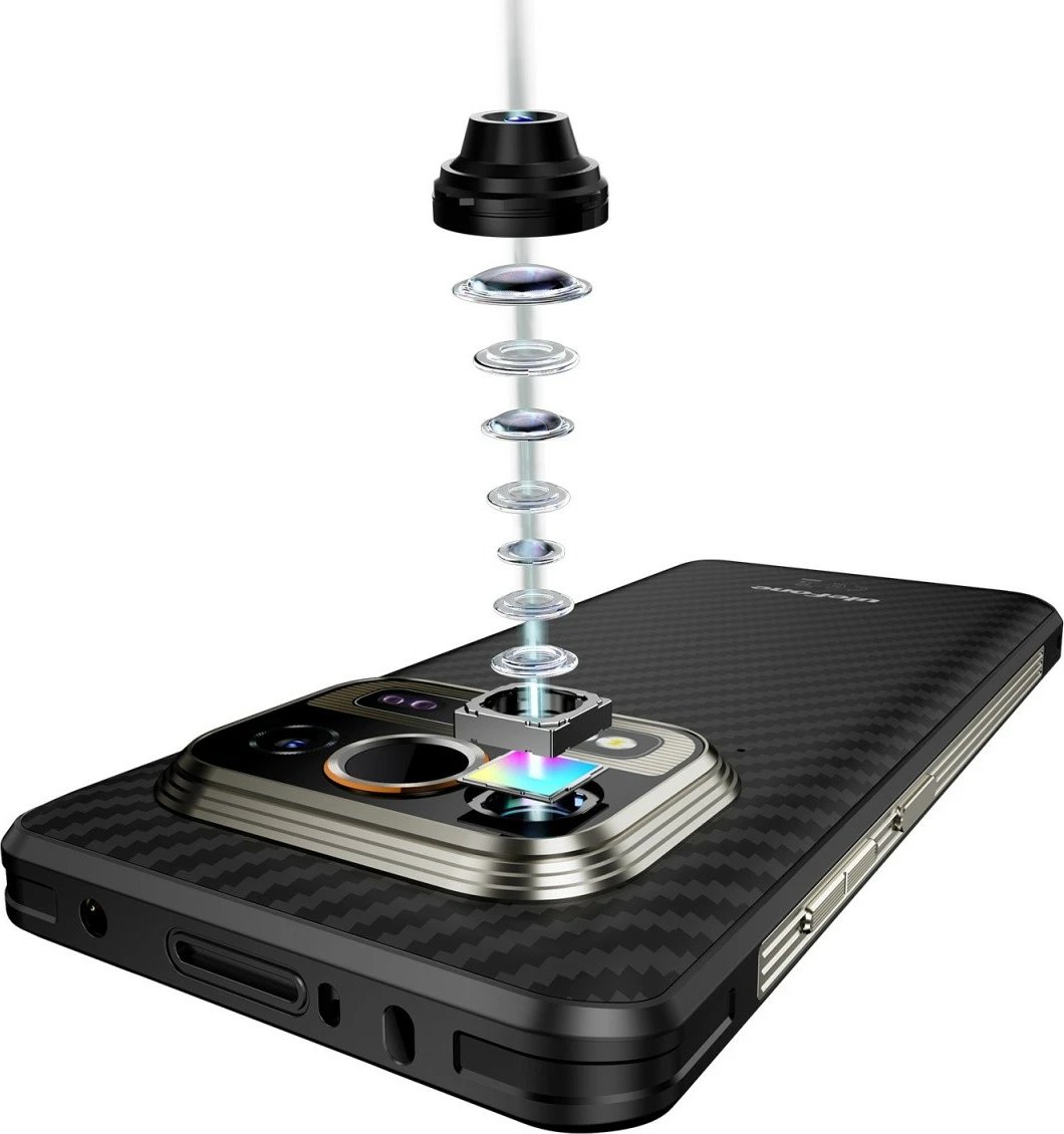 Celular Ulefone Armor 25T Pro, 8/256GB, IP69K, Thermal Vision, Frost Black