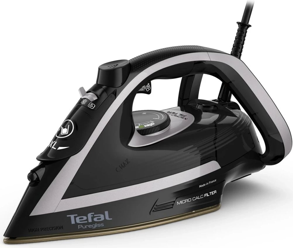 Hekur Tefal Puregliss FV8062E0, 3000 W, i zi