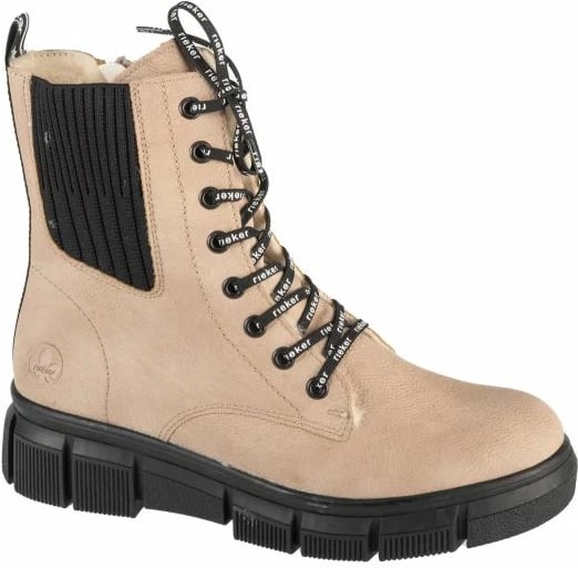 Çizme Rieker femra, bezhë