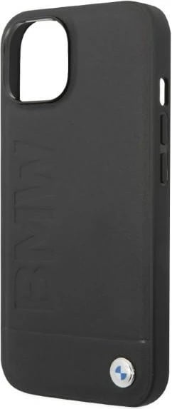 Mbështjellës BMW BMHMP14MSLLBK për iPhone 14 Plus, hardcase, MagSafe, zi