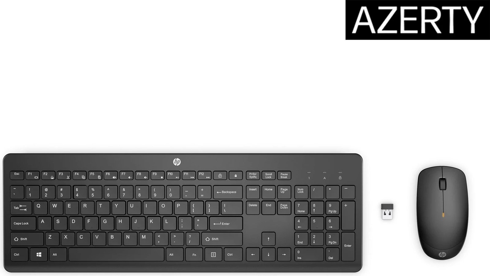 Maus dhe Tastaturë Wireless HP 230, e Zezë Maus dhe Tastaturë Wireless HP 230, e Zezë