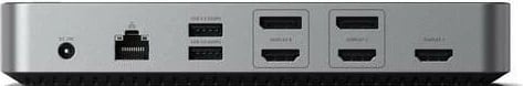 Docking station Satechi Triple 4K Display, Mac/Windows, gri