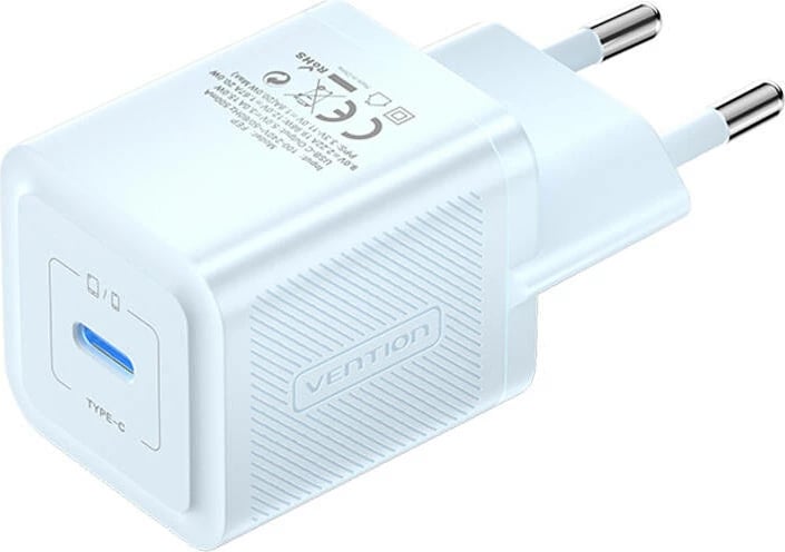 Karikues muri Vention FEPL0-EU, USB-C, 20W, GaN, Blu