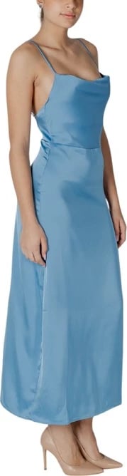 Fustan Vila Clothes, turkuaz