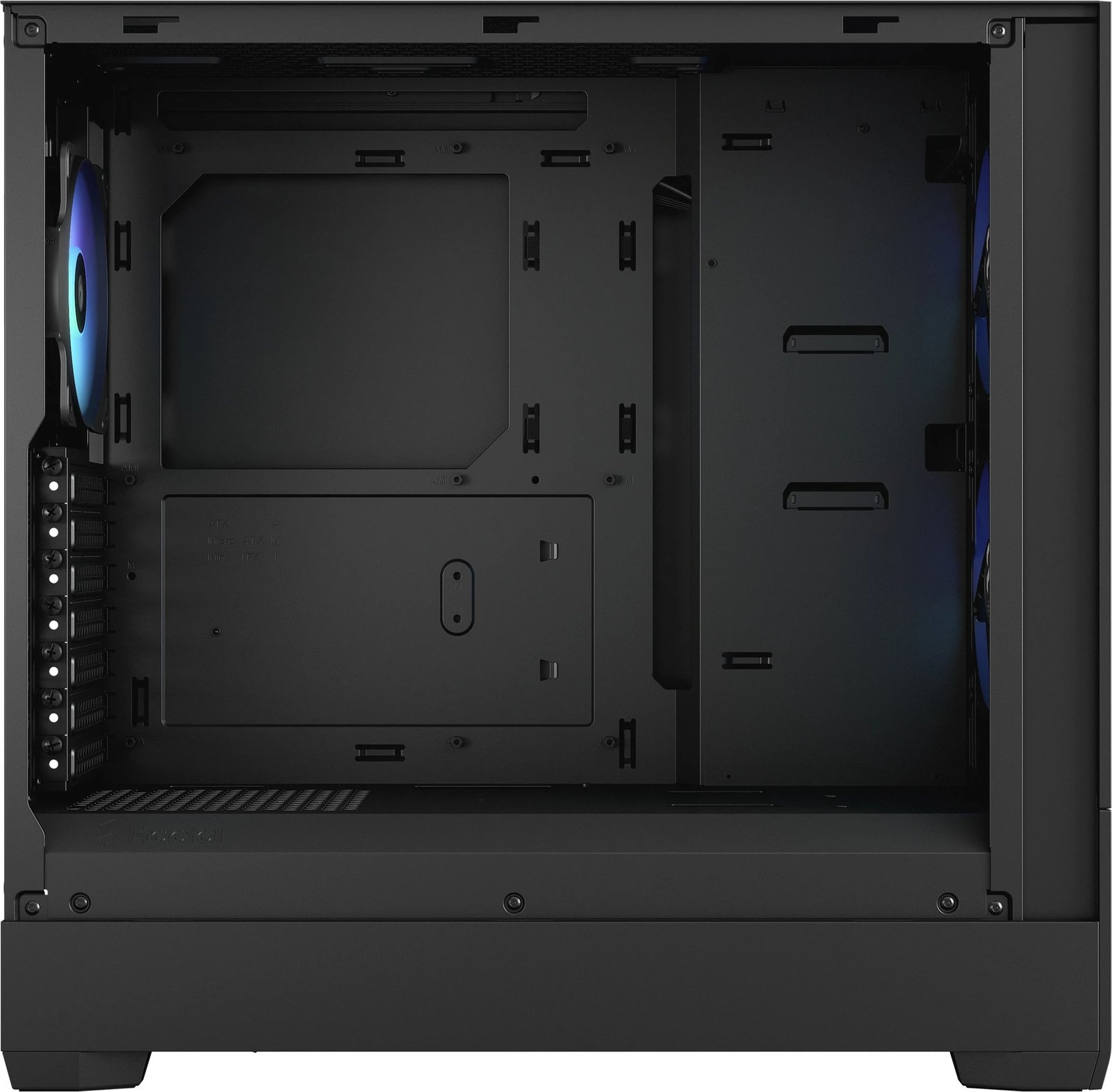 Kasë Fractal Design Pop Air, Tower, PC, ATX, micro ATX, Mini-ITX, E zezë