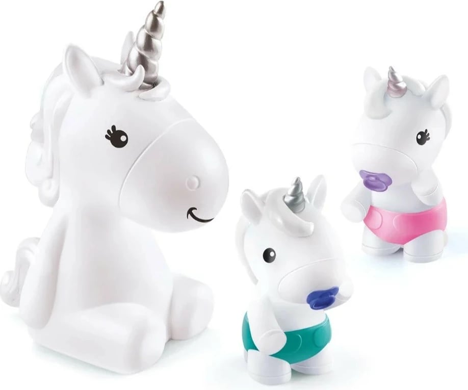 Set DIY figura ndriçuese njëbrirësh, Epee Glowing Decorozes, EP60047, shumëngjyrëshe