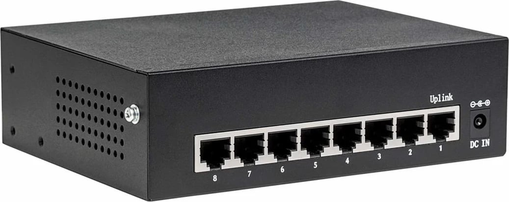 Switch Ethernet Gigabit me 8 Porta Intellinet, PoE+