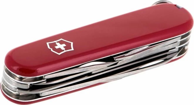 Thikë xhepi multifunksionale Victorinox, e kuqe