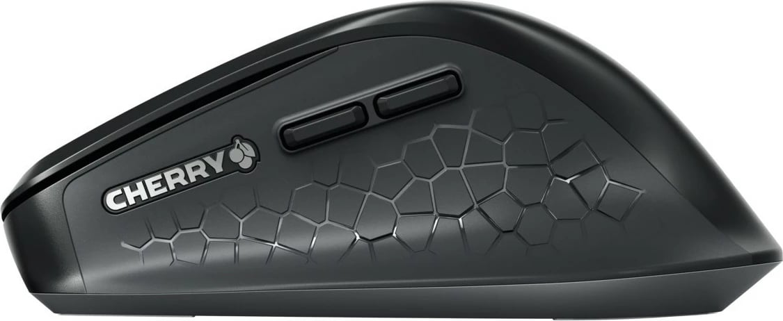Maus Cherry Stream Comfort, Djathtas, Optik, RF Wireless, 4000 DPI, Ngjyrë e zezë, Gri