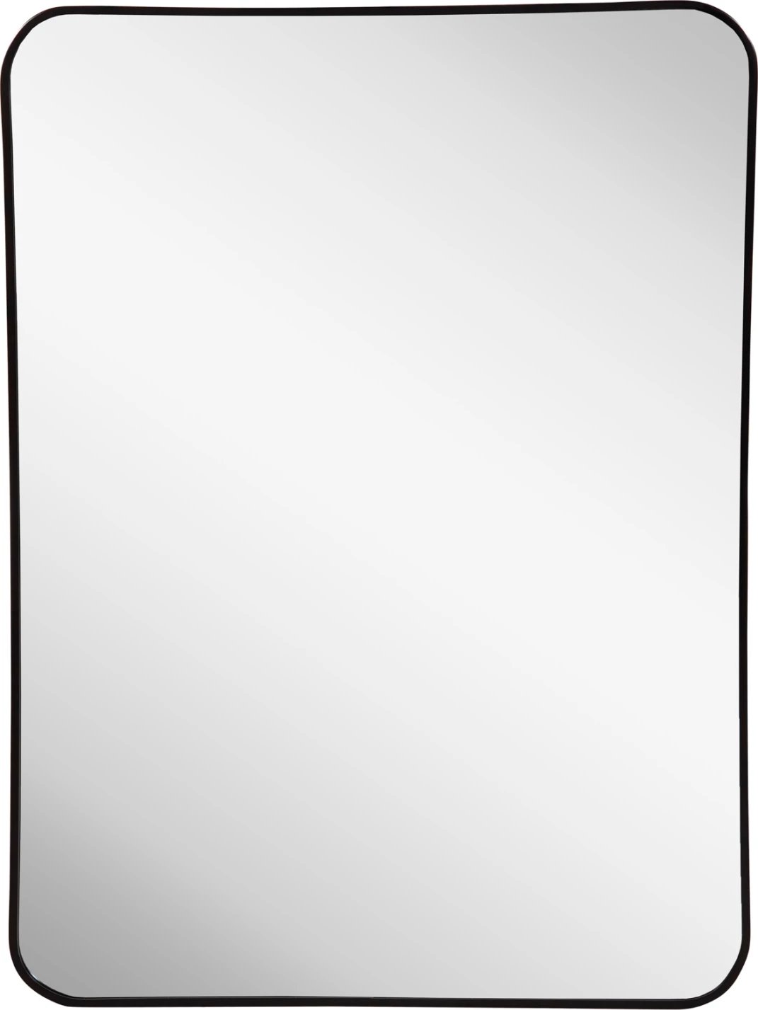 Pasqyrë muri serisë ARCHER FH4502 kornizë alumini ngjyrë zezë 59x79H cm.