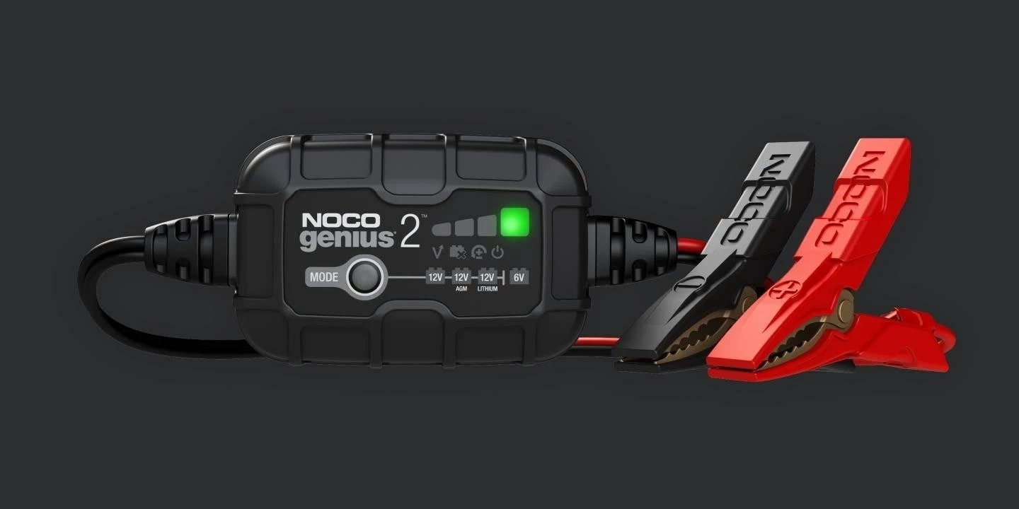 Karikues baterie NOCO GENIUS2EU, 6V dhe 12V, i zi