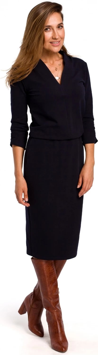 Fustan femra Stylove 135930, blu e errët