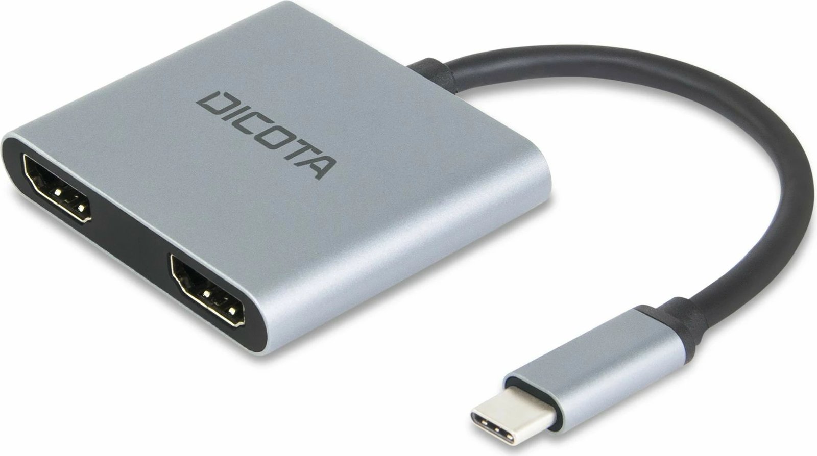 Docking station DICOTA D32063, USB Type-C, Silver