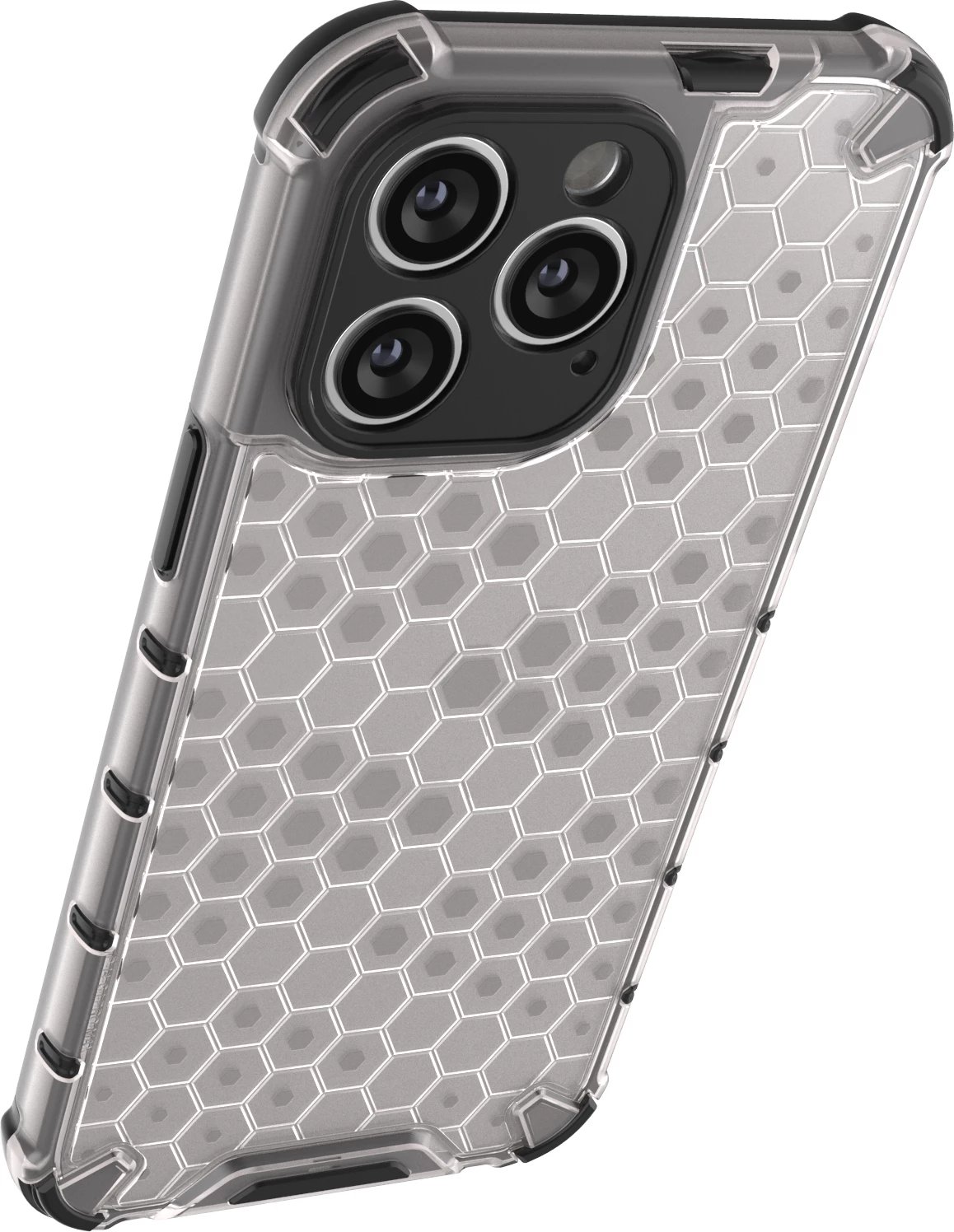 Mbështjellës Hurtel Honeycomb për iPhone 14 Pro Max, i zi Mbështjellës Hurtel Honeycomb për iPhone 14 Pro Max, i zi
