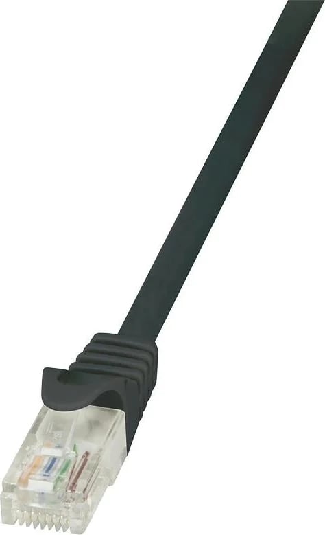 Kabllo rrjeti LogiLink, 1.0m, e zezë