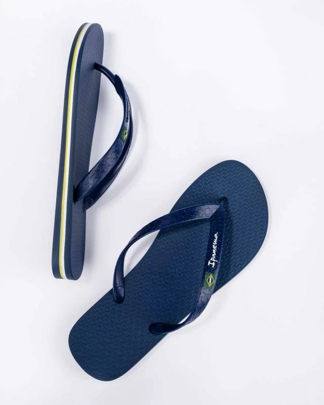 Flip-Flops Iguana për meshkuj dhe femra, të kaltra