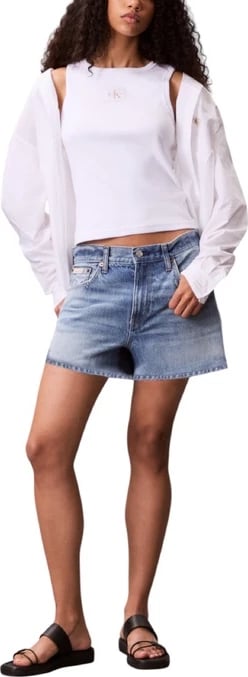 Maicë femra Calvin Klein Jeans e bardhë