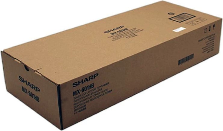 Shishe mbeturinash toner, Sharp MX-601HB/MX-607HB, për 43.000–150.000 fletë, e zezë