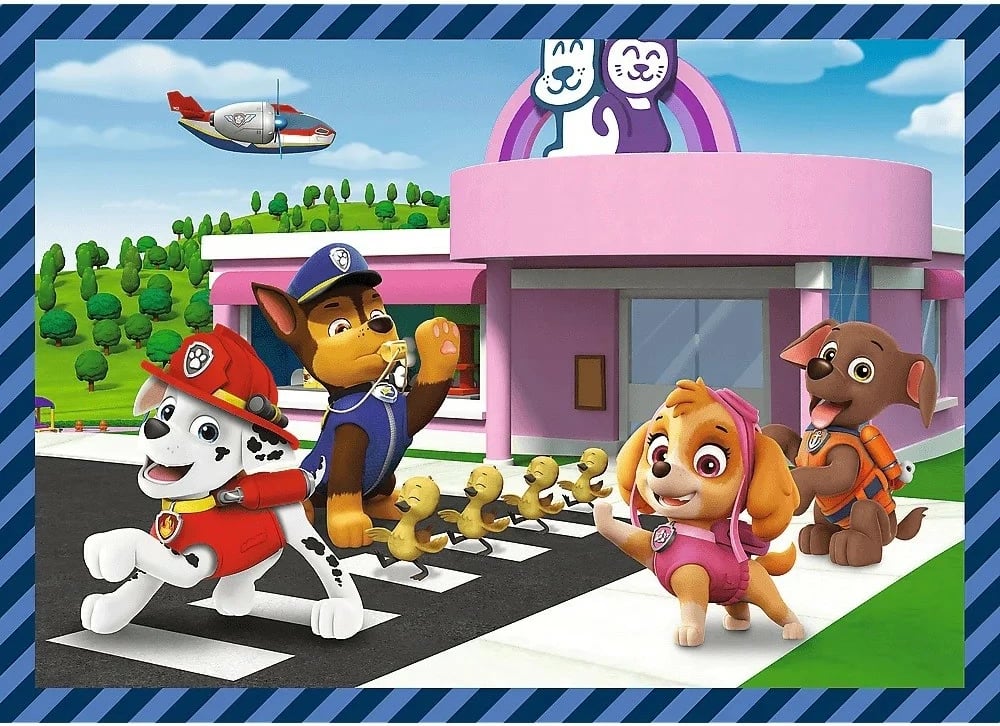 Puzzle 4n1 Trefl Paw Patrol Dog Matters, 207 pjesë, për fëmijë