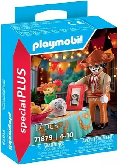Set lodrash Playmobil 71879 Dia de los Muertos Special Plus, 17 pjesë, plastikë, 4+