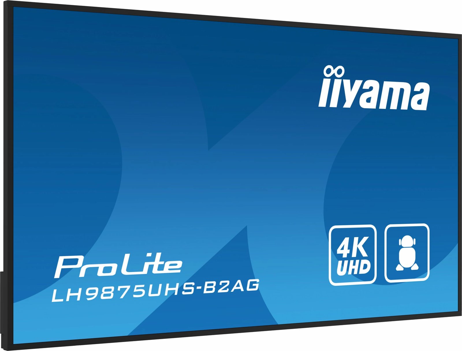 Monitor iiyama ProLite LH9875UHS-B2AG, 98 inç, 4K UHD, Android, Wi-Fi