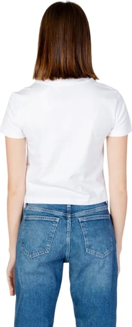 Maicë për femra Calvin Klein Jeans, të bardhë