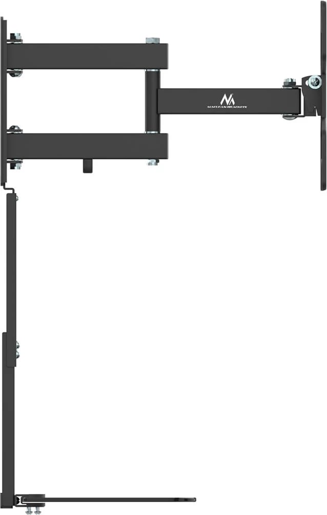 Mbajtës TV me raft DVD Maclean, vesa 200x200, 23"-43", i zi