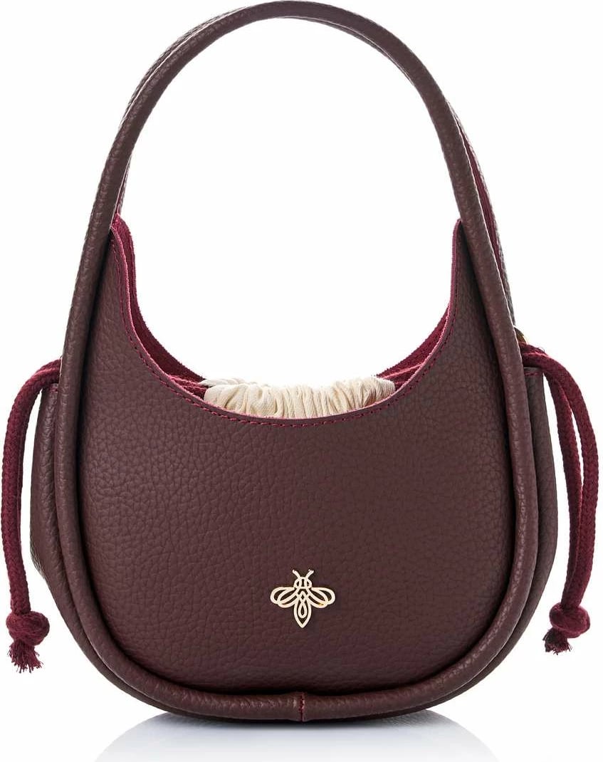 Çantë krahu Lucky Bees, Hedy, ngjyrë e kuqe e errët