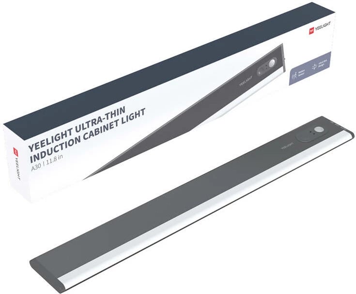 Llambë me sensor lëvizjeje Yeelight A30, ultra e hollë, 1100 mAh, 4000K, gri