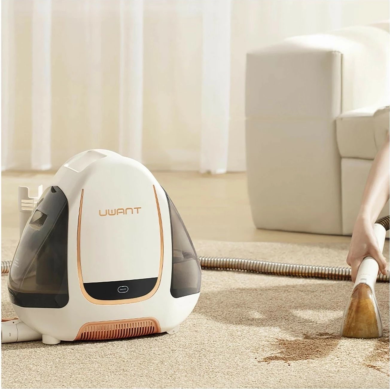 Pastruese me ujë UWANT B100-S, 1.8L, 450W, e bardhë
