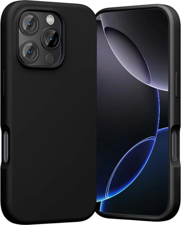 Mbështjellës Vention KUHB0-30 për iPhone 16 Pro, MagSafe, i zi