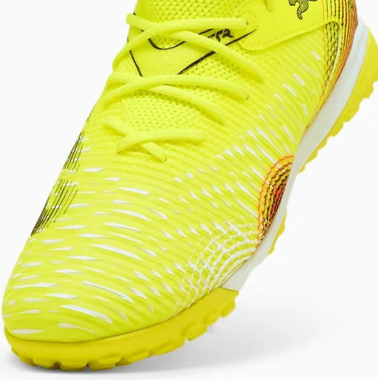 Çizme futbolli për fëmijë Puma, të verdha
