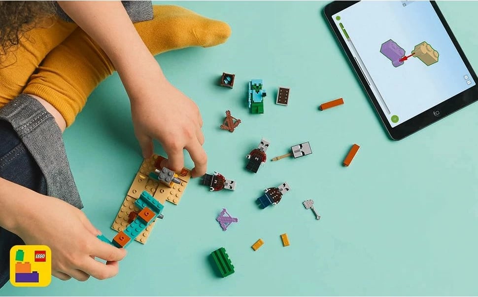 Set ndërtimi LEGO Minecraft 21267, 105 pjesë, shumëngjyrësh
